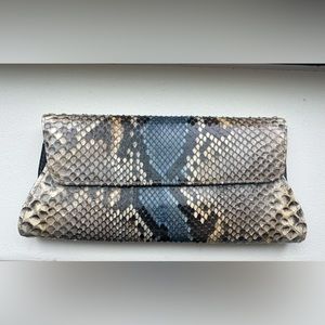 Robyn Brooks Snake Skin Clutch